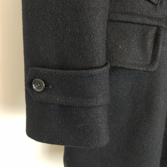 London Fog Maincoats Navy Blue Coat Men's 40 Regular Fleece lined - Picture 5 of 10